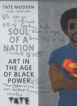 Art in the age of black power leaflet (with my notes all over it)