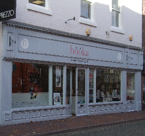 Booka shop front, Oswestry