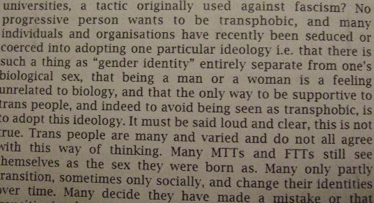 shot of pamphlet page