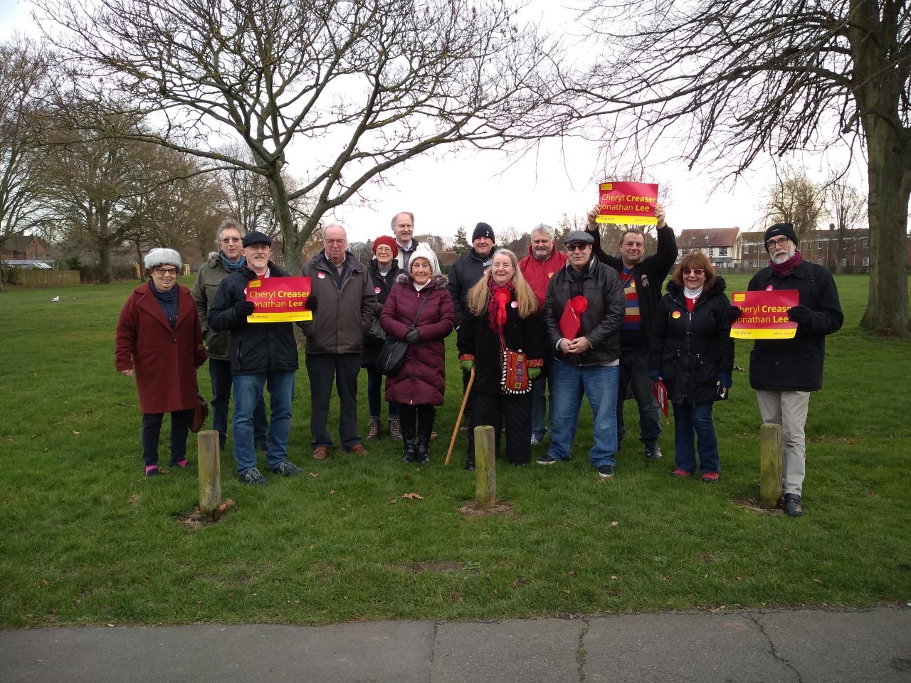 Hastings & Rye Labour members canvassing