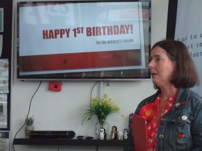 Geraldine Rolfe, Women's Officer at Eastbourne