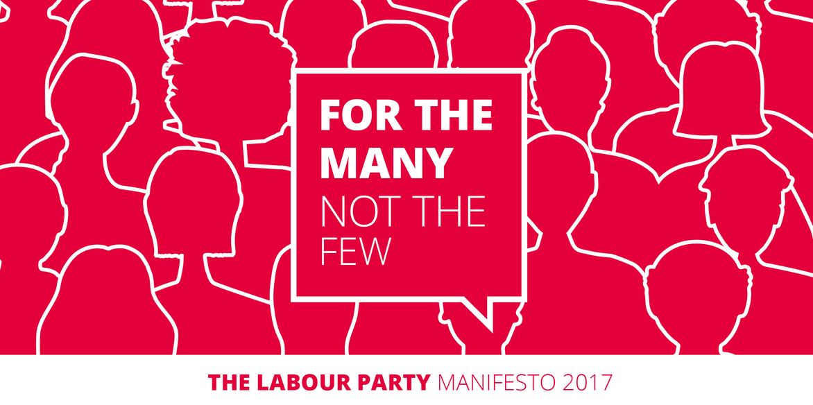 For the Many Not the Few - Labour Party manifesto 2017 cover image