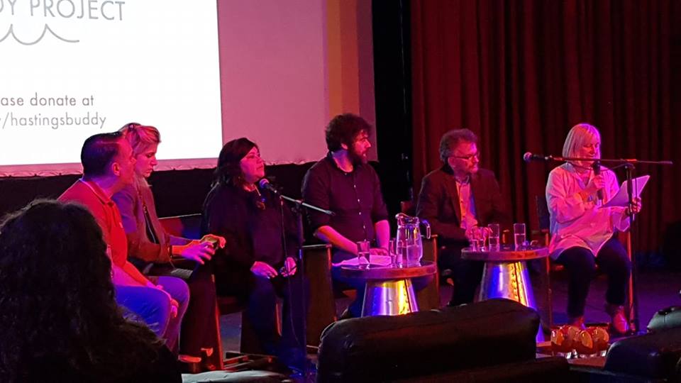 Panel discussion at Nae Parasan film showing