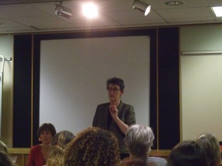 Ann Henderson speaking at CLPD