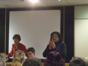 Diane Abbott answering questions