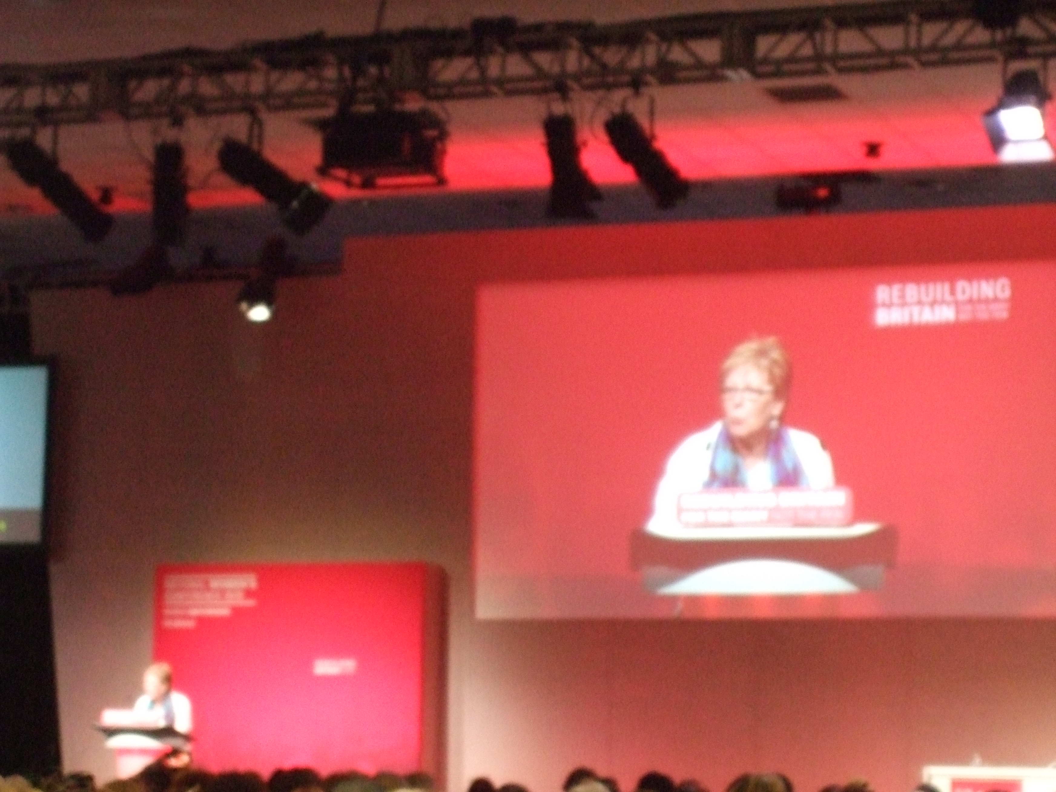 Speakers at Labour Women's Conference, Telford, 2019
