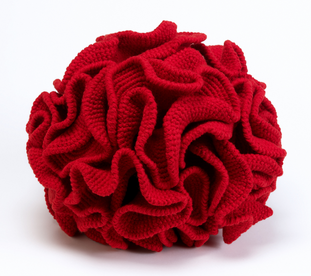 Crochetted hyperbolic plane