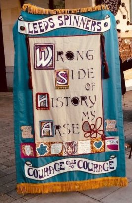 Leeds Spinners' banner