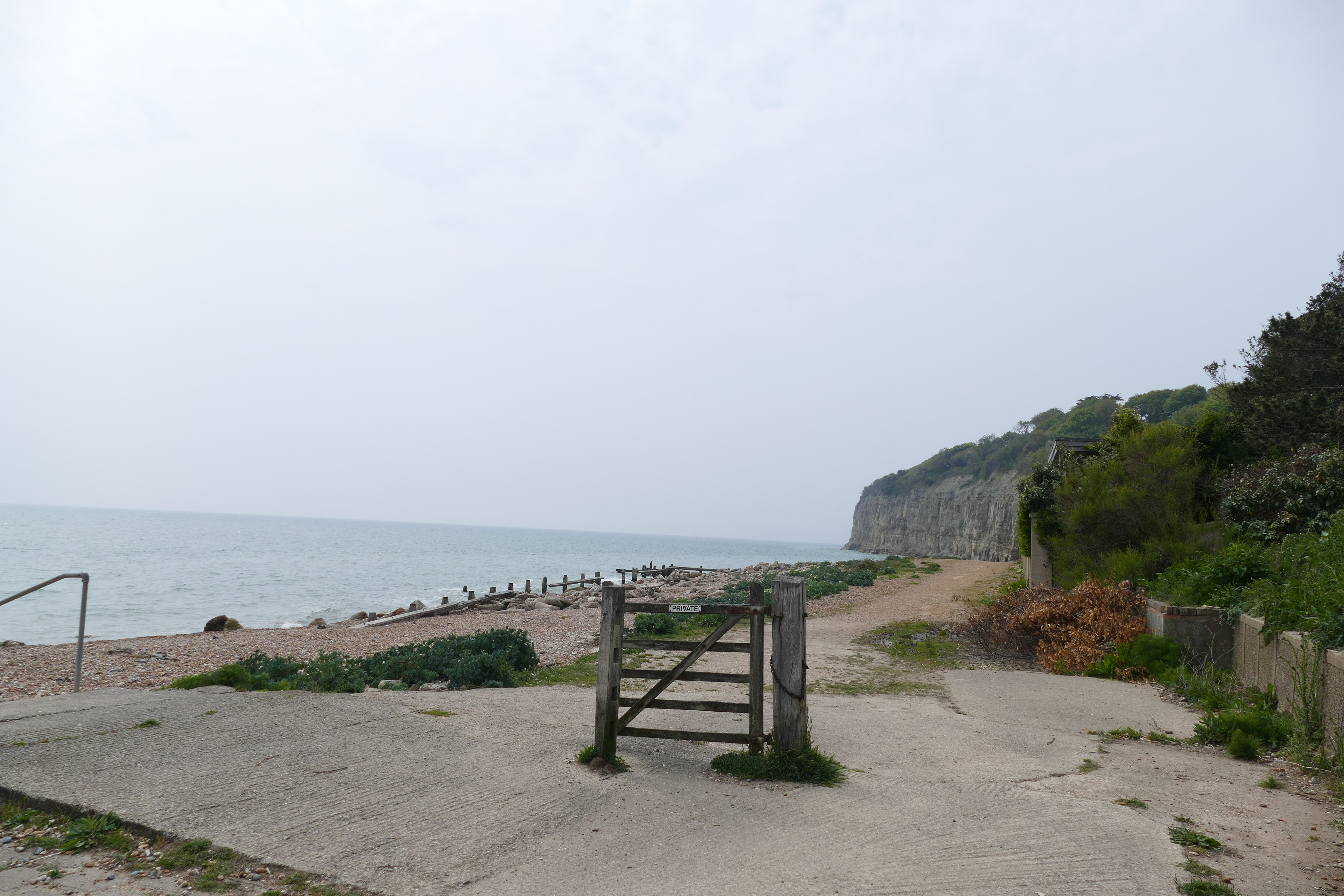 A mysterious gate on the beach
