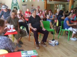 Listening to the talks