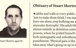 Mughsot of Stuart, published with his obituary