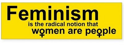 Feminism is the radical notion that women are people