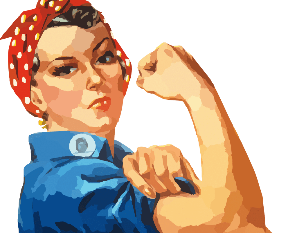 Woman power poster