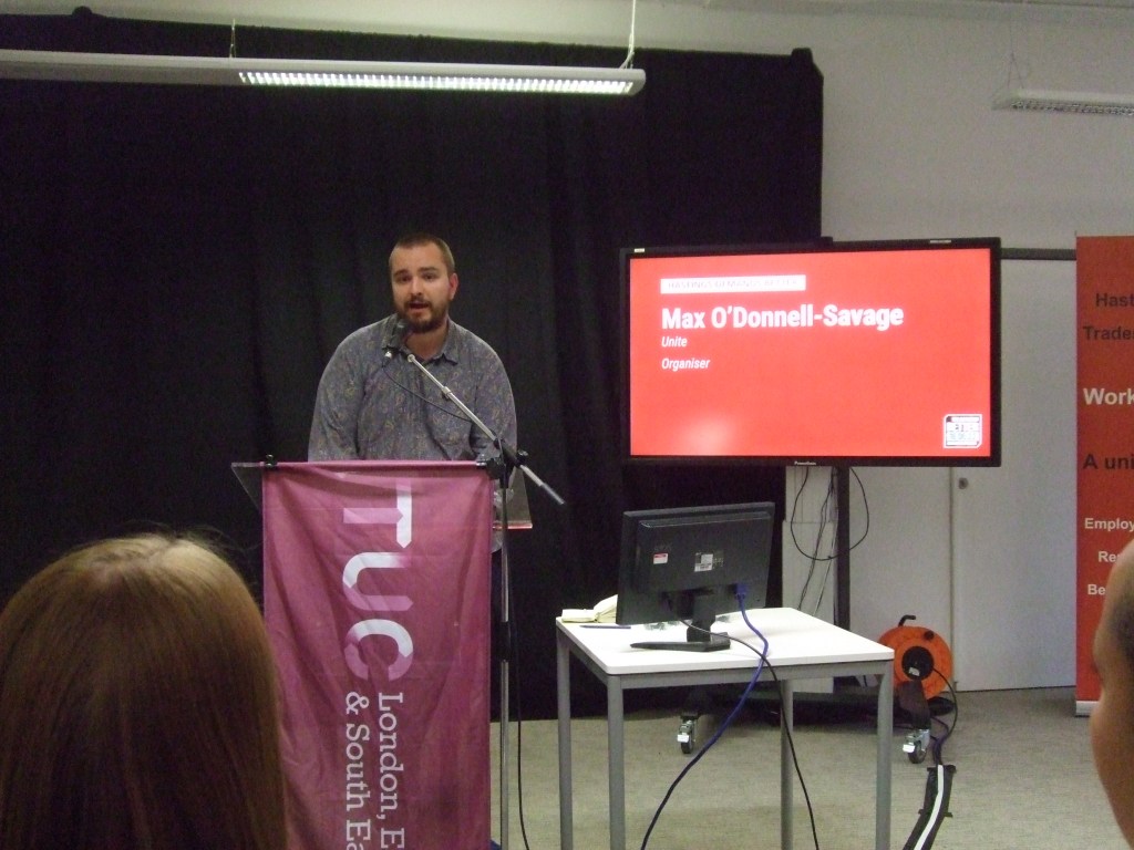 Max O'Donnell-Savage, Unite