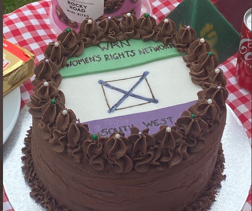 Women's rights network southwest picnic cake
