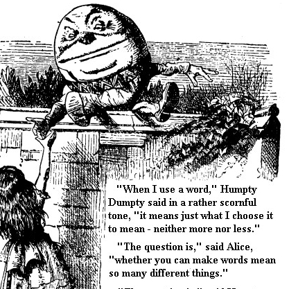 Oh look, Humpty Dumpty&nbsp;again