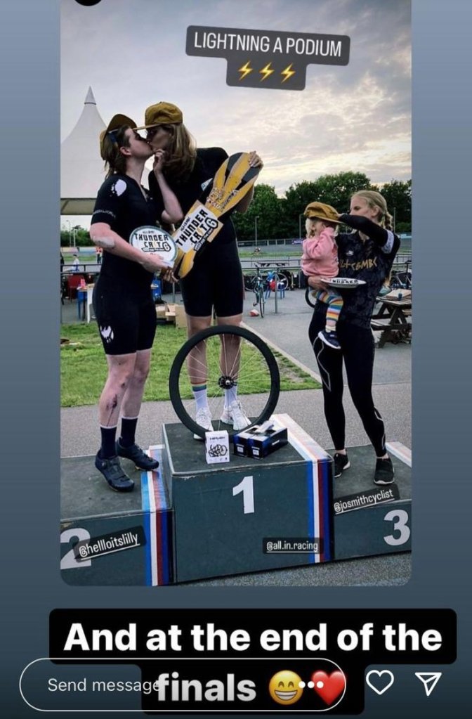 Thunder and lightning podium pic