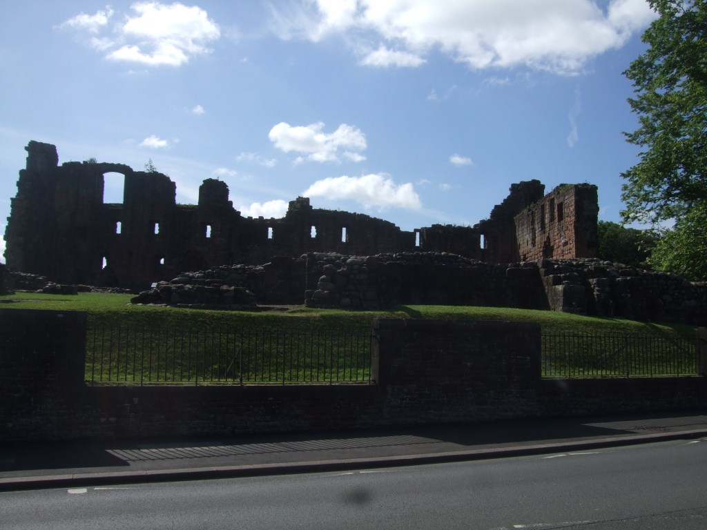 Penrith Castle from the train station