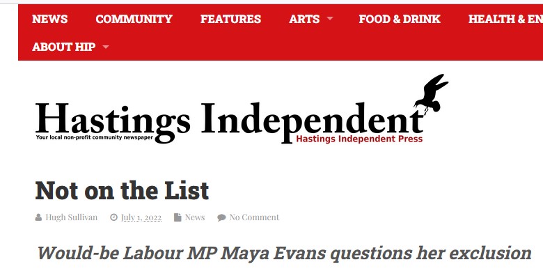 Hastings Independent Press logo