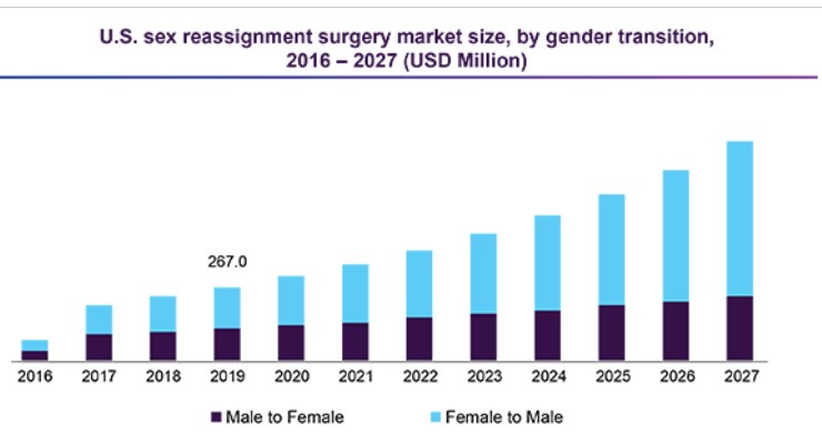 market prjections chart