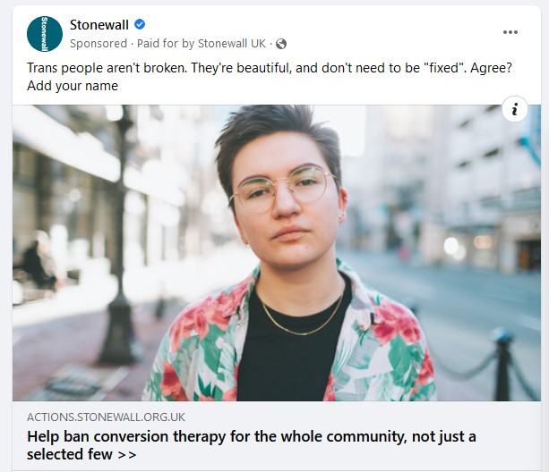 stonewall ad from my timeline