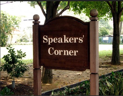 Speakers corner