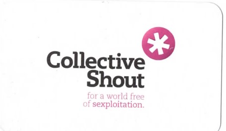 Collective Shout logo: for a world free of sexplotation