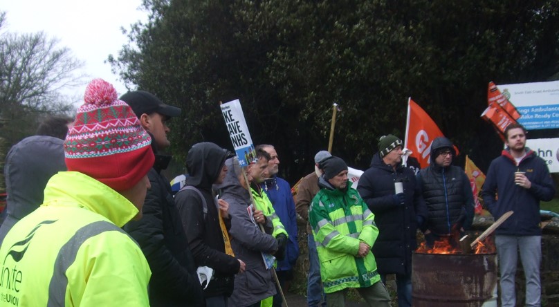 Banners - save our NHS