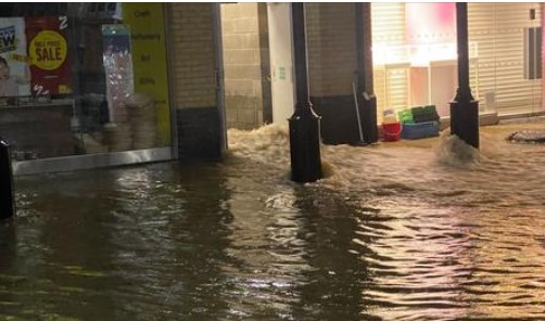 Town centre this morning