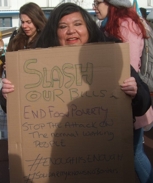 #EnoughIsEnough placard
