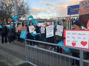 UK Feb 1 NEU strikes Cantrel