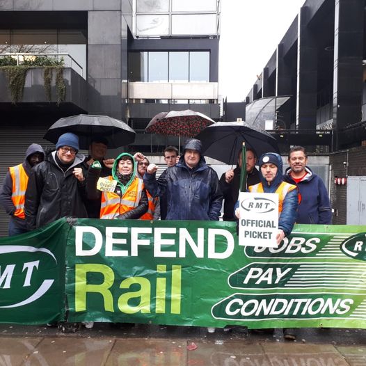 RMT at Euston Mar18