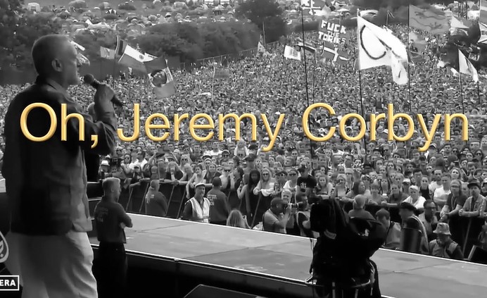 Still from film 'Oh Jeremy Corbyn'