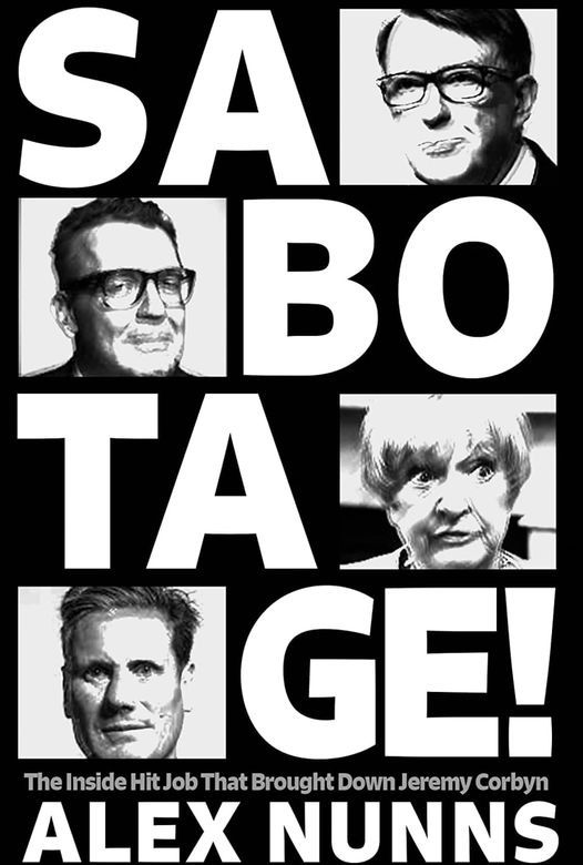 Book cover - sabotage by Alex Nunns