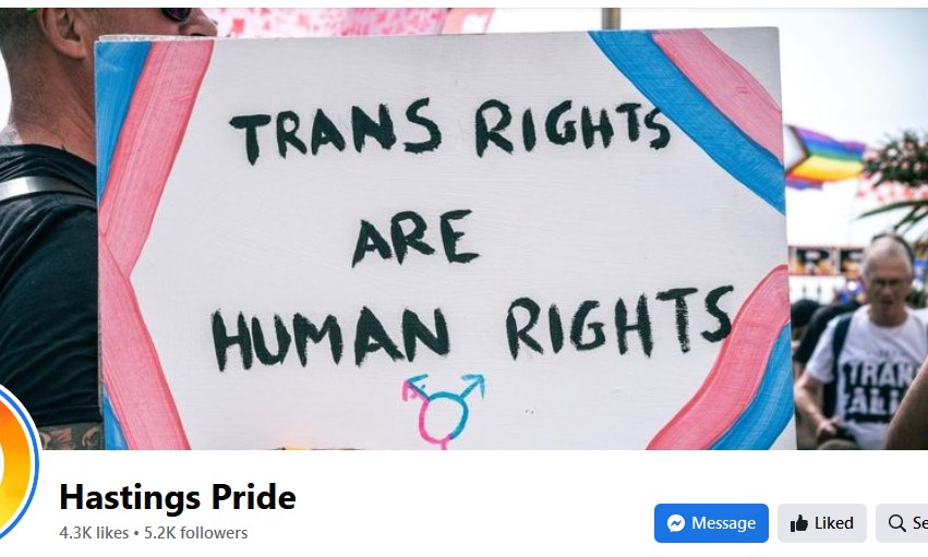 Pride: 'trans rights are human rights'