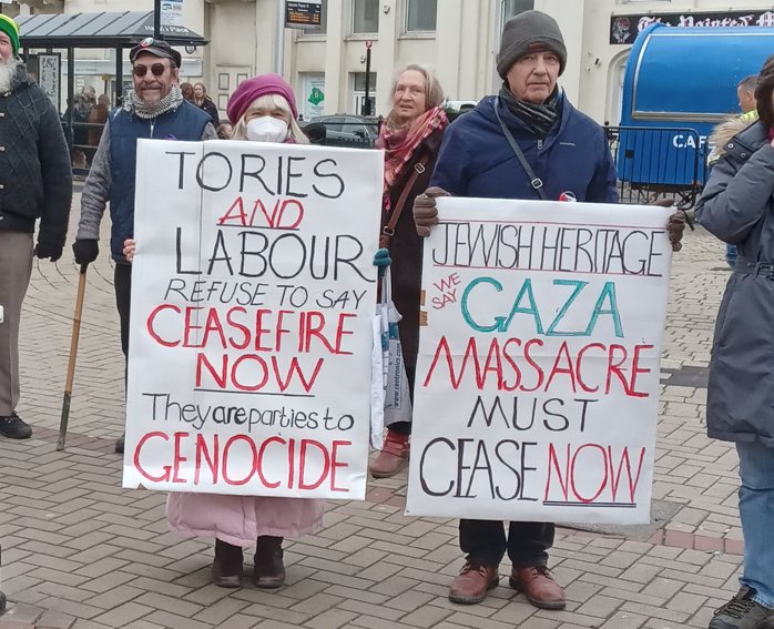 Jewish call for ceasefire