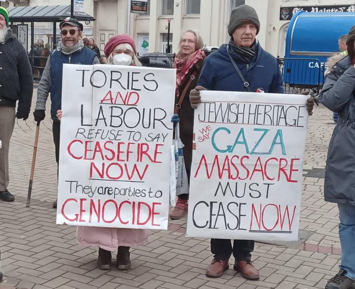 Jewish call for ceasefire