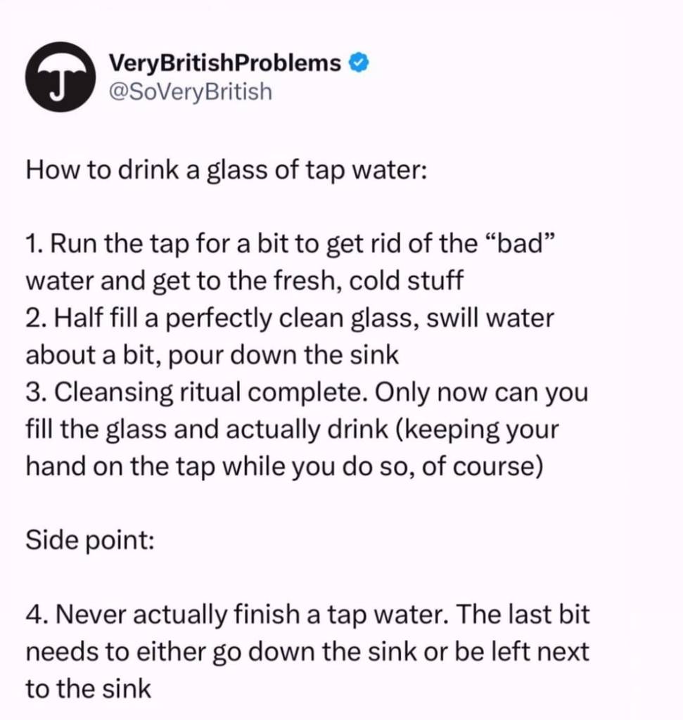 Very British Problems meme