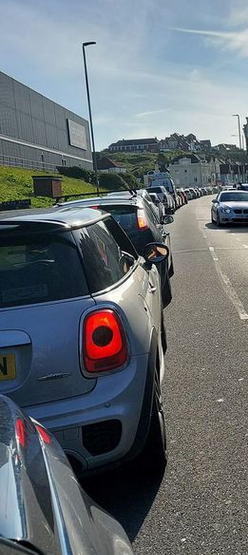 Queues for water