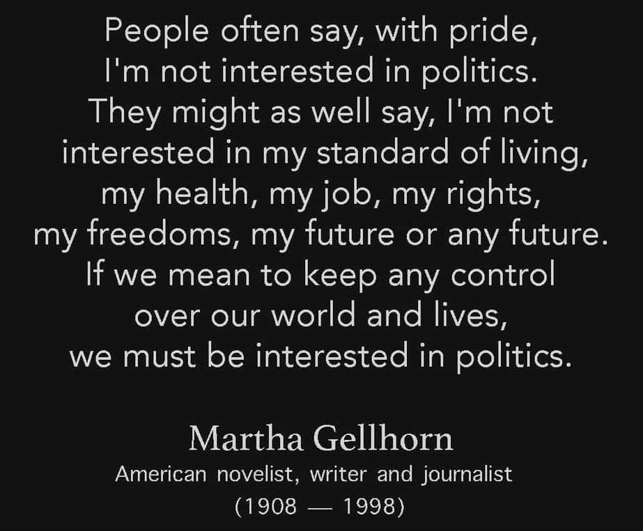 Martha Gellhorn quote