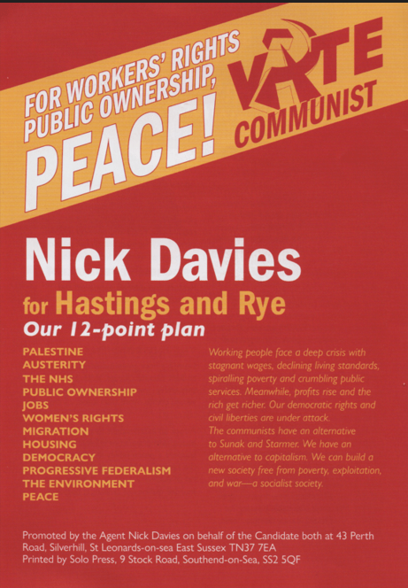 Nick Davies leaflet