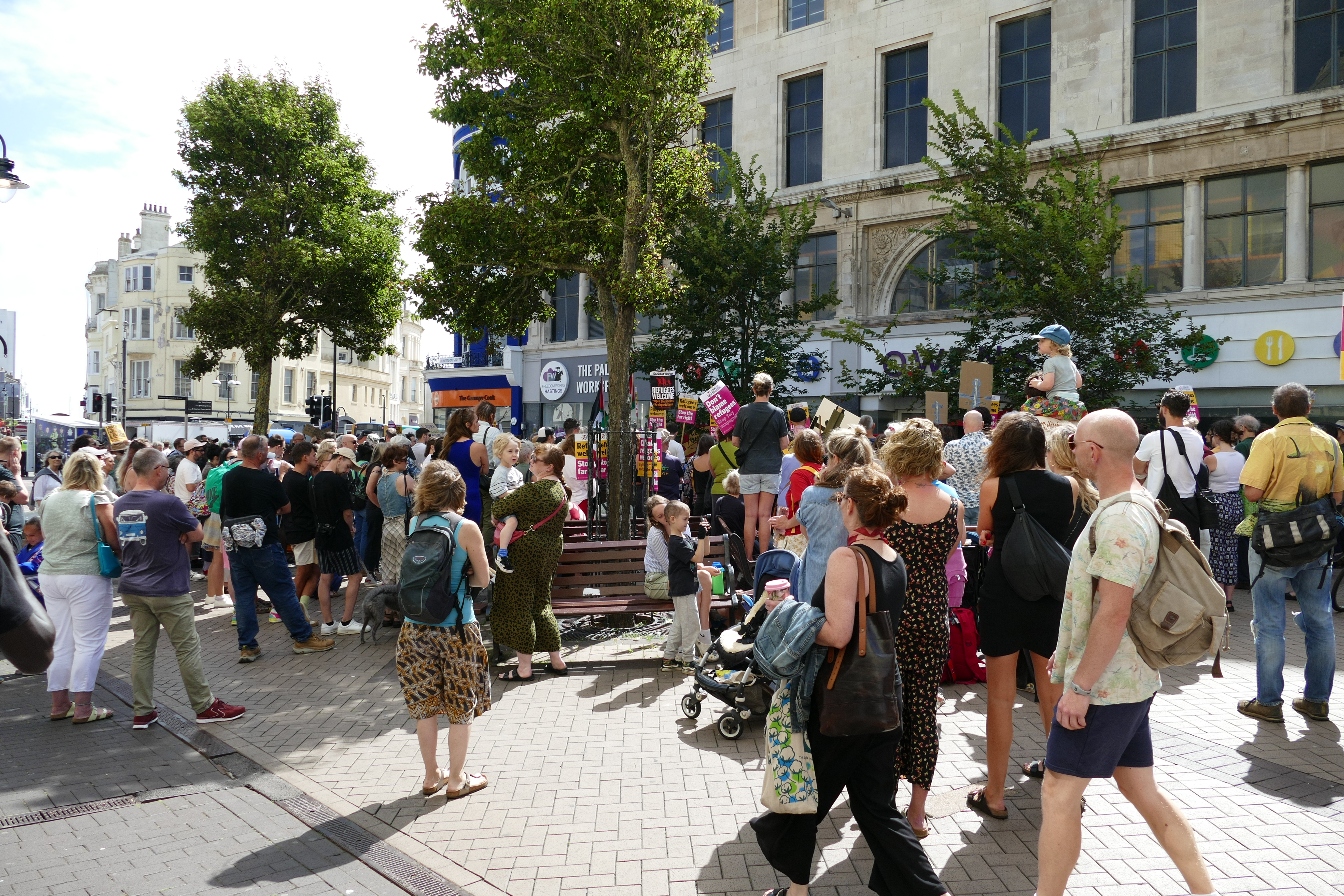 Hastings anti-racism rally