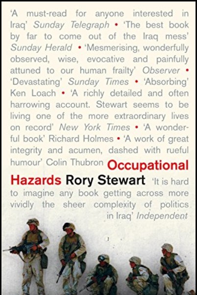 Occupational Hazards by Rory Stewart, book cover