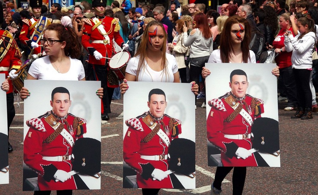 Lee Rigby tribute photo
