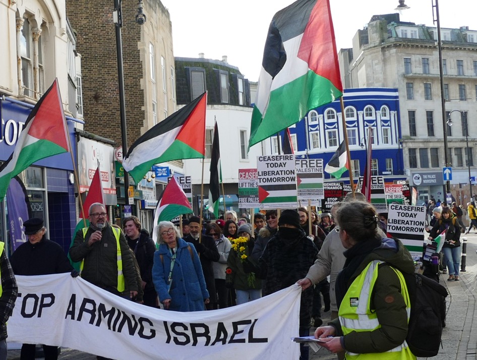 The march
