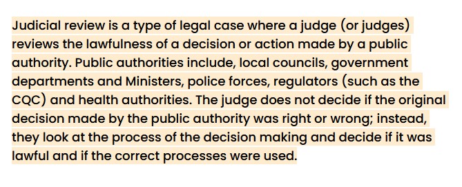 Judicial review 2