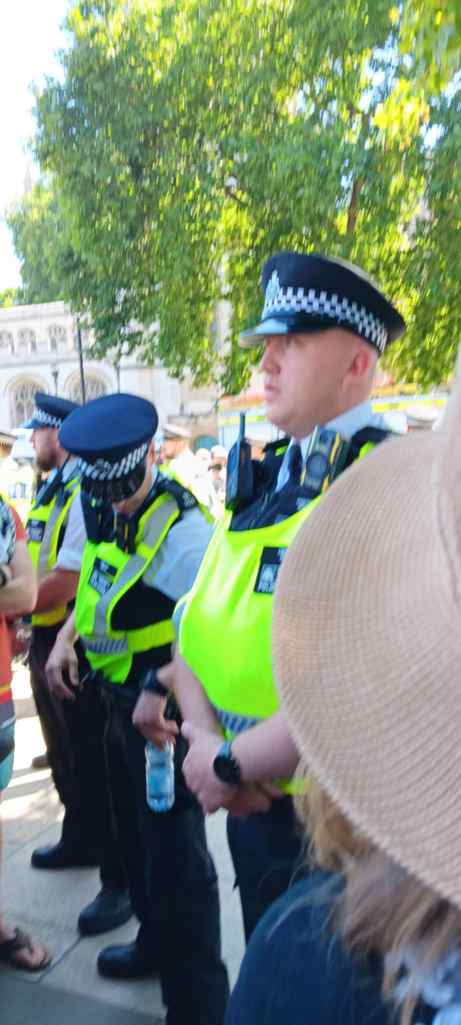 More police in Parliament Square
