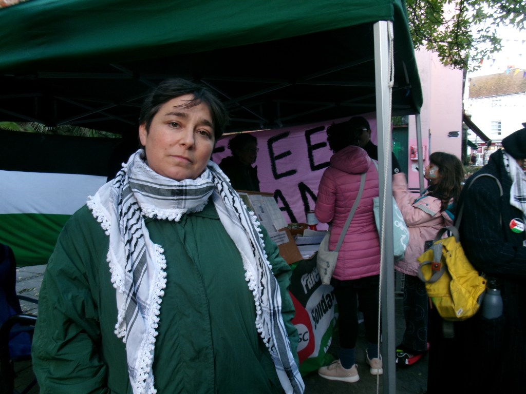 Katy Colley at Hastings PSC stall