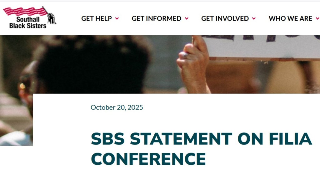 Southall Black Sisters statement on FiLiA 2025