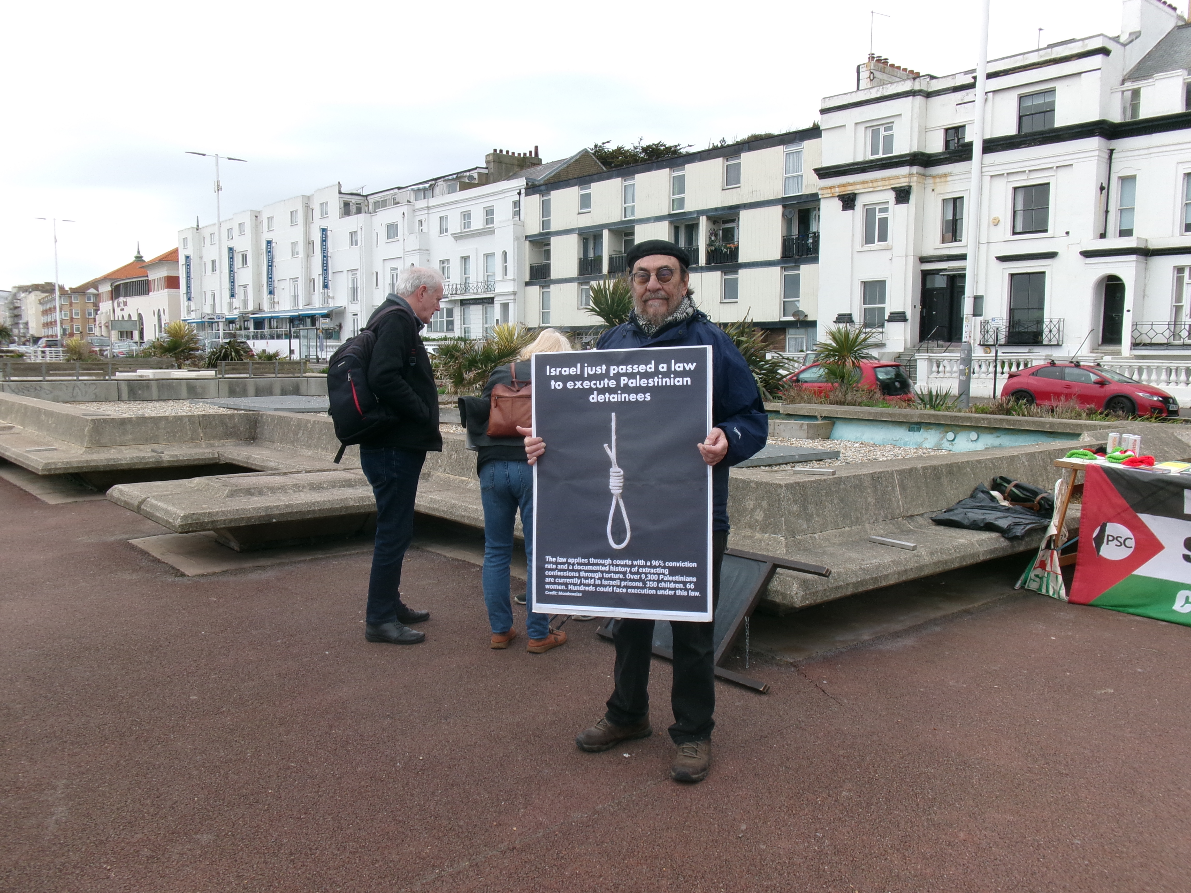 Palestine protest, Hastings